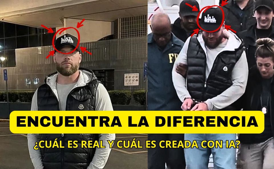 Confusión en torno a la detención del exatleta olímpico canadiense: versiones oficiales y una imagen creada con IA