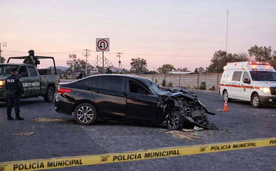 Accidente en Tequisquiapan deja al menos dos personas lesionadas