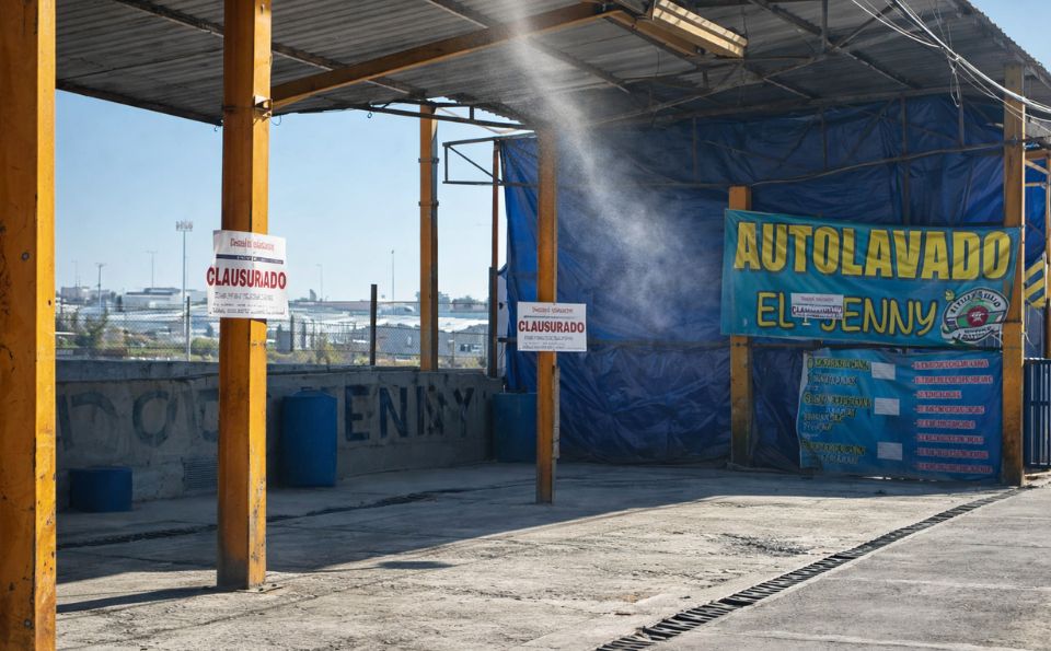 Clausuran 10 autolavados en San Juan del Río