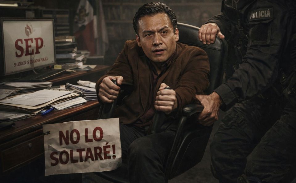 Marx Arriaga y el conflicto en la SEP