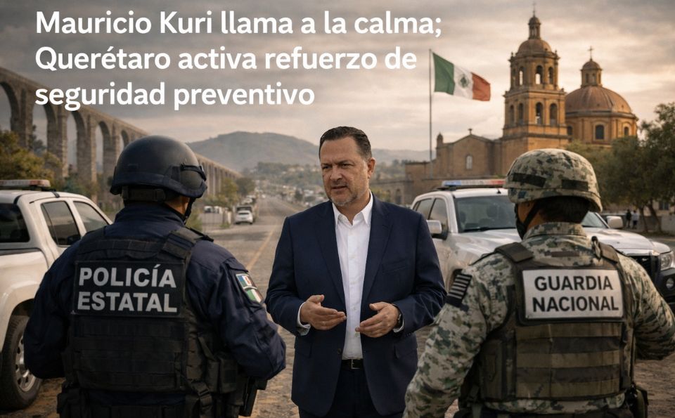 Mauricio Kuri refuerza seguridad y llama a la calma