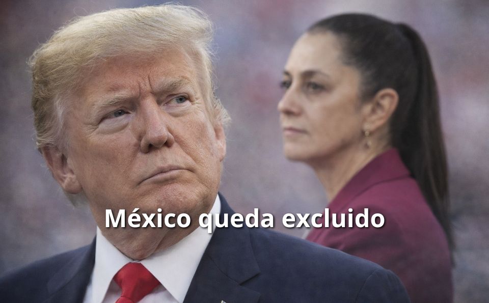 Debate político por exclusión de México en reunión de líderes convocada por Trump
