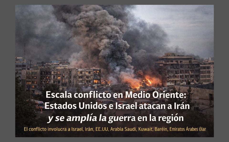 Escala conflicto en Medio Oriente: Estados Unidos e Israel atacan a Irán y se amplía la guerra en la región