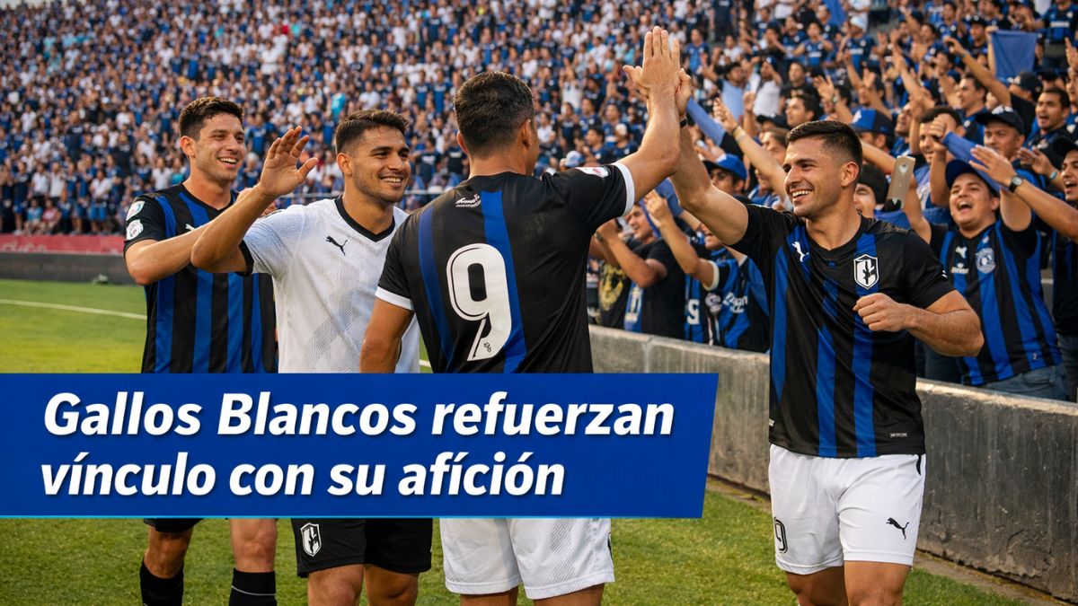 Gallos Blancos refuerzan vínculo con la afición en Querétaro previo a duelo clave