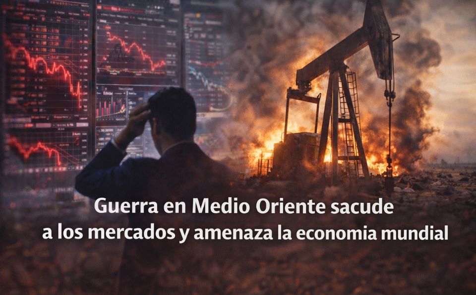 Guerra en Medio Oriente sacude a los mercados y amenaza la economía mundial