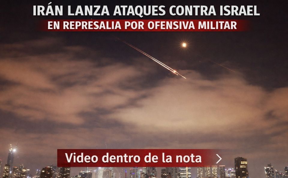 Irán lanza ataques contra Israel en represalia por ofensiva militar