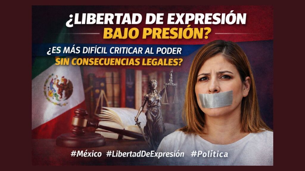Libertad de expresión bajo presión cuando criticar al poder se vuelve un riesgo