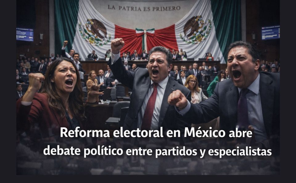 Reforma electoral en México abre debate político entre partidos y especialistas