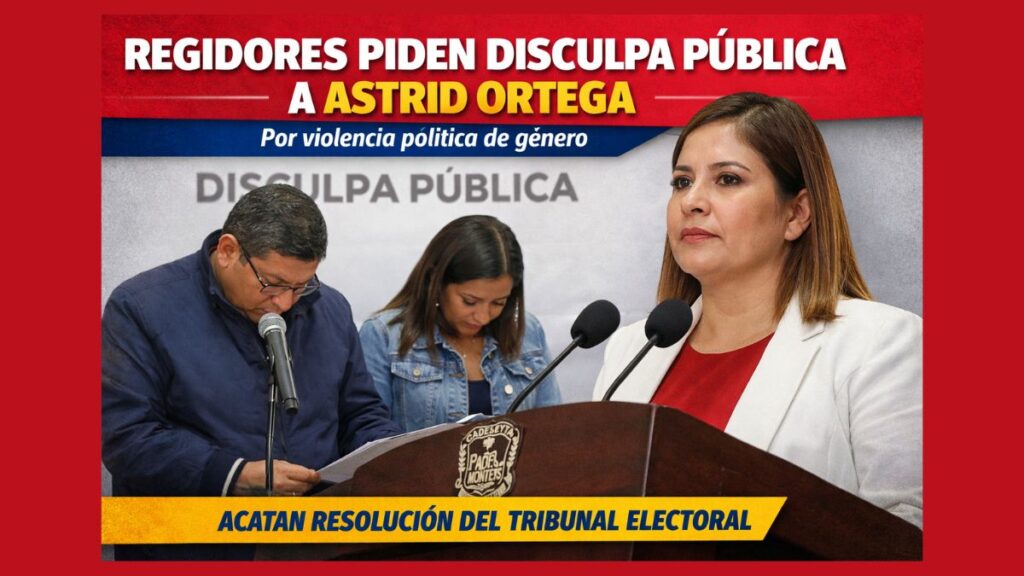 Regidores ofrecen disculpa pública a la alcaldesa de Cadereyta