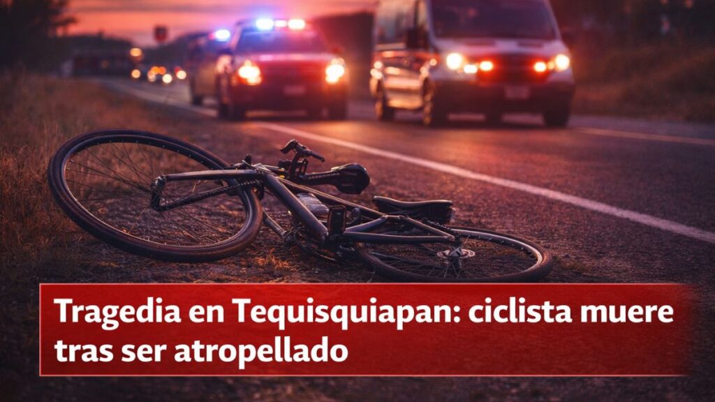 Tragedia en Tequisquiapan, ciclista muere tras ser atropellado