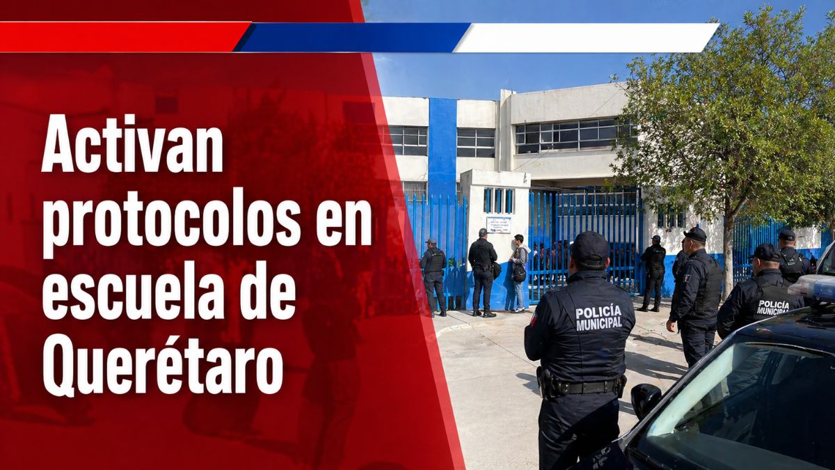 Activan protocolos en escuela de Querétaro tras detección de venta de droga