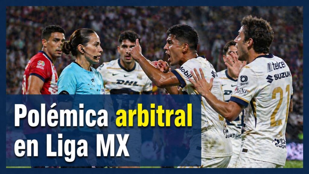 Árbitra mexicana recibe amenazas tras polémico partido en Liga MX