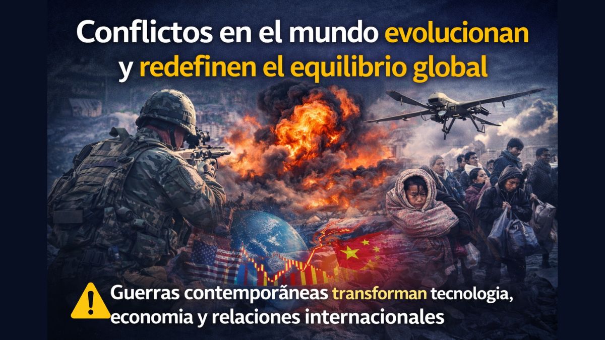 Conflictos en el mundo evolucionan y redefinen el equilibrio global