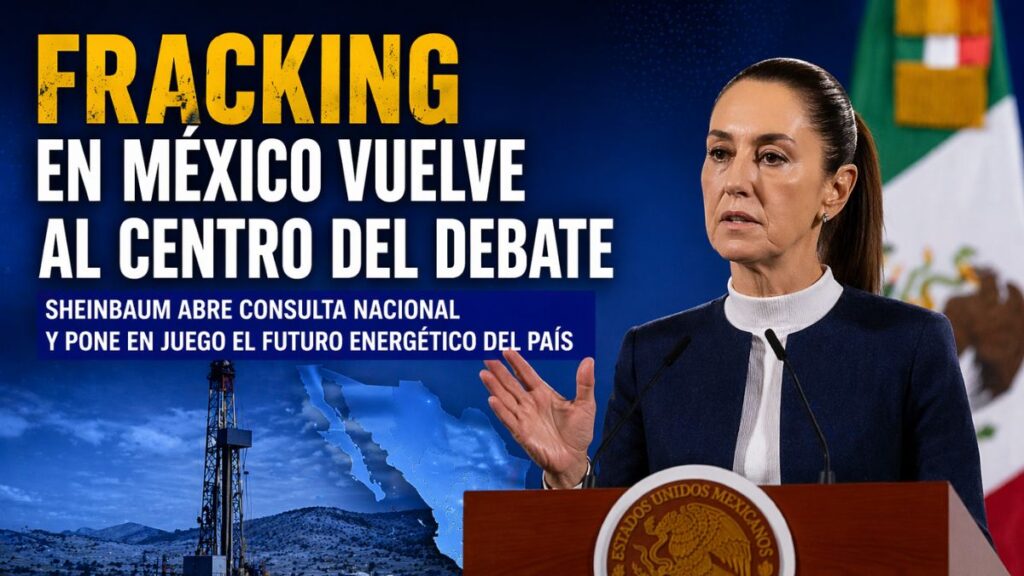 Fracking en México vuelve al centro del debate con decisión clave del gobierno