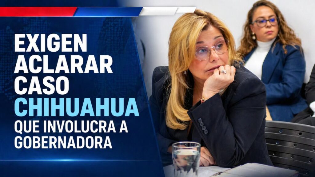 Gobierno de México exige aclarar caso Chihuahua que involucra a gobernadora