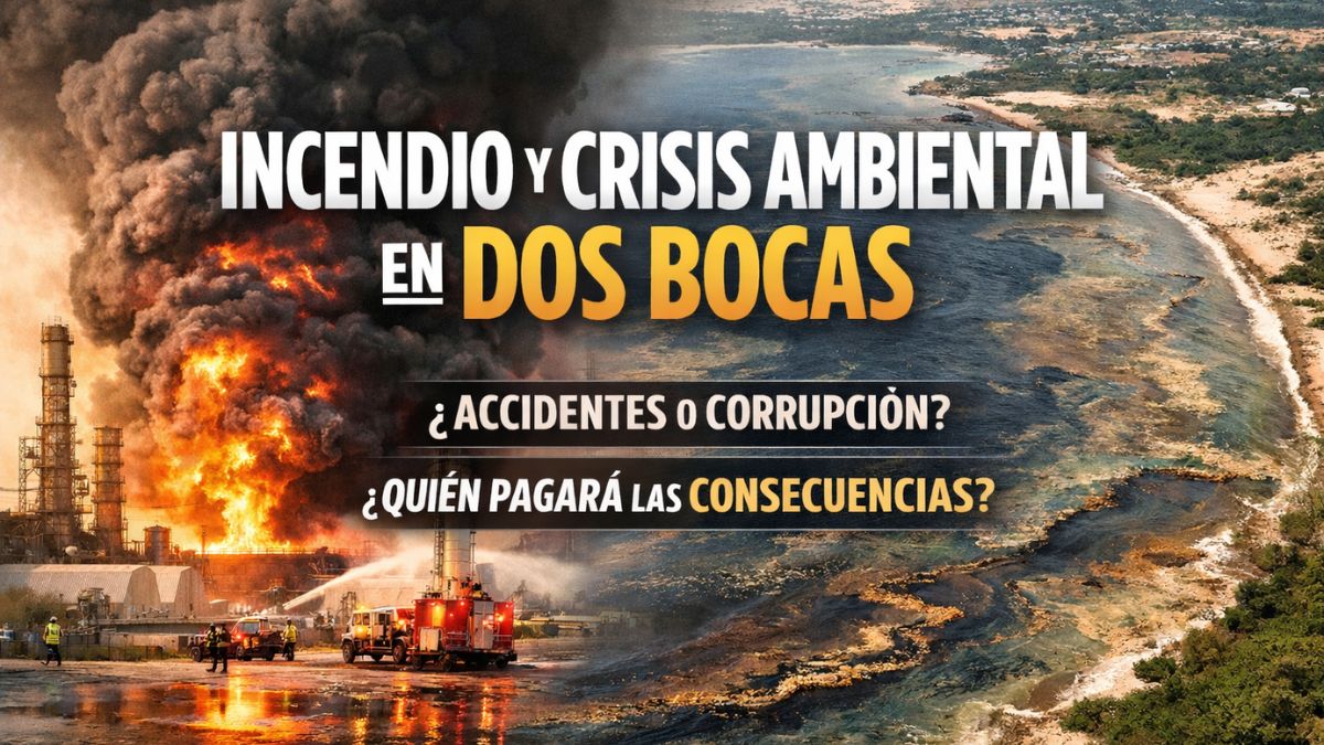 Nuevo incendio en Dos Bocas reaviva cuestionamientos sobre su operación