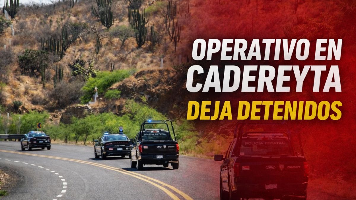 Operativo en Cadereyta de Montes deja detenidos y asegura inmueble