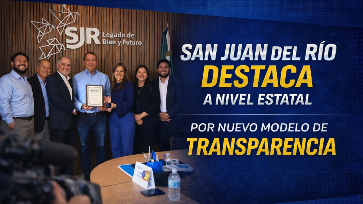 San Juan del Río destaca a nivel estatal por nuevo modelo de transparencia
