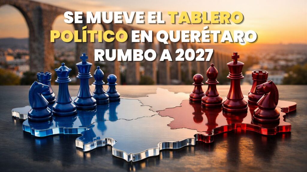 Se mueve el tablero político en Querétaro rumbo a 2027
