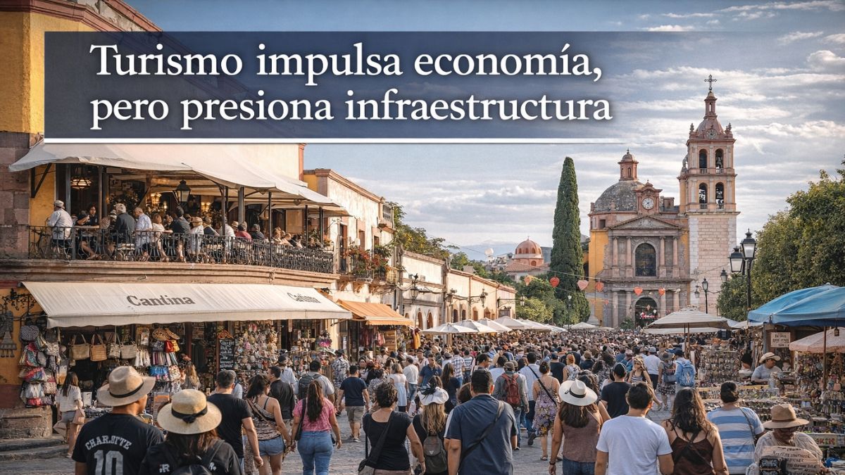 Turismo impulsa economía en Tequisquiapan, pero presiona infraestructura