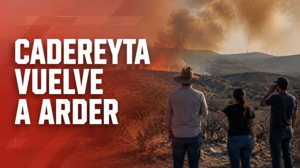 Cadereyta vuelve a encender alertas por incendios