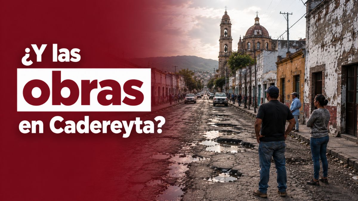 Cadereyta vuelve a quedar atrapado por el abandono