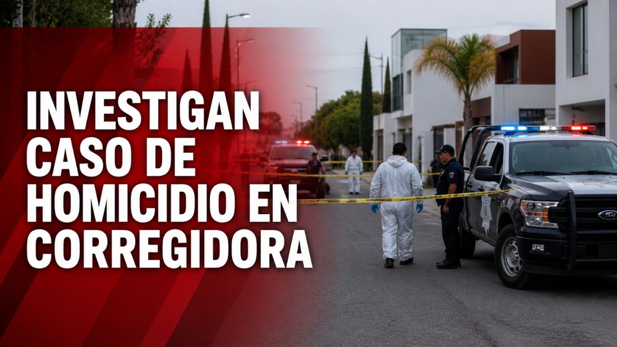 Investigan a joven implicado en hechos de homicidio en Corregidora