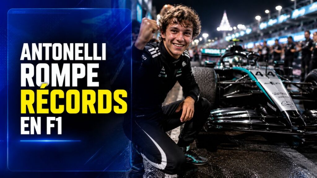 Kimi Antonelli rompe récords históricos en Fórmula 1