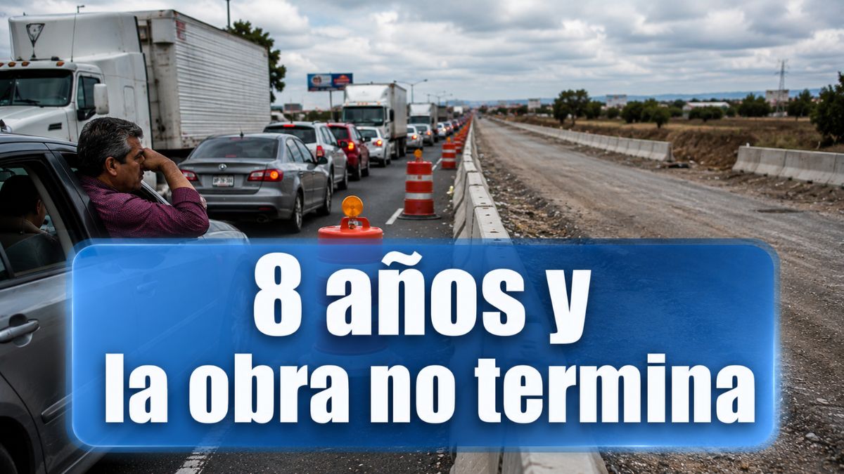 La 57 SJR Querétaro sigue atrapada en obras