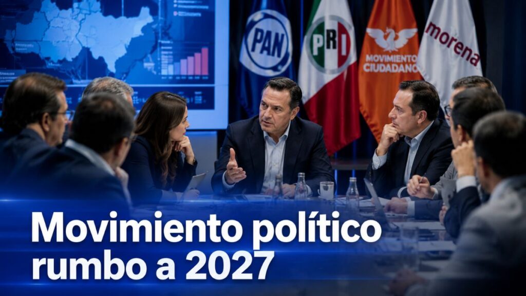 Movimiento político y tensión rumbo a 2027