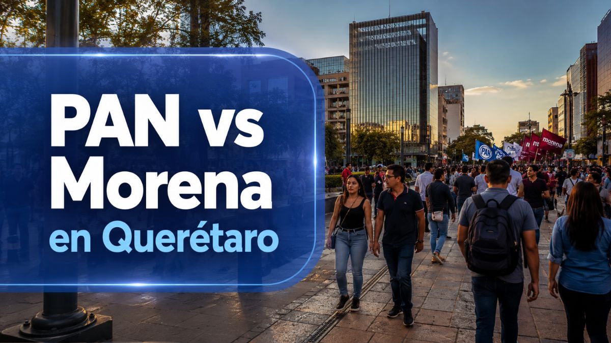 PAN vs Morena ya comenzó en Querétaro