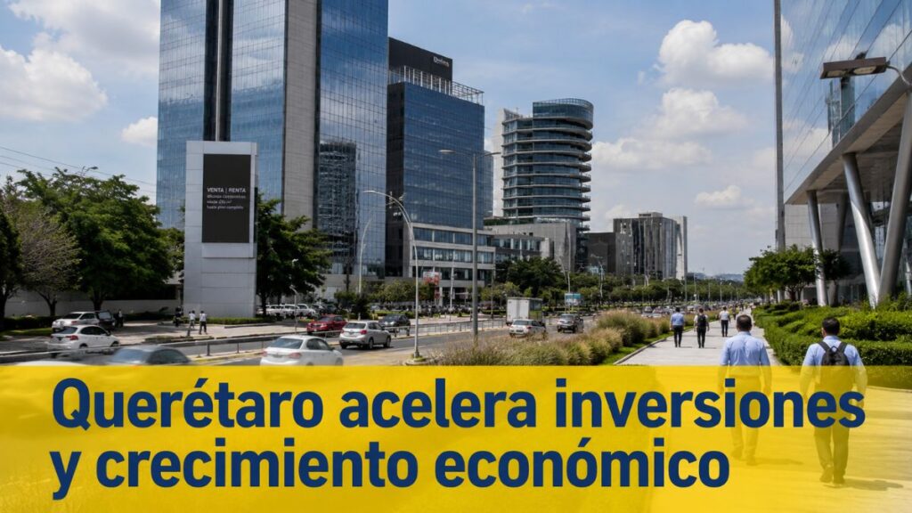 Querétaro acelera inversiones y la economía vuelve a tomar fuerza