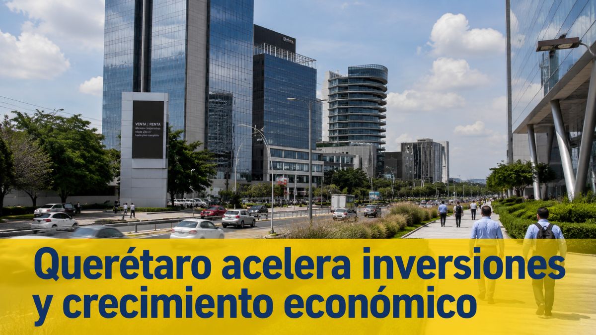 Querétaro acelera inversiones y la economía vuelve a tomar fuerza