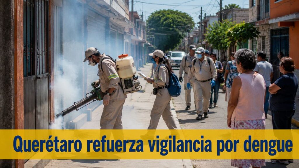 Querétaro en alerta preventiva por dengue