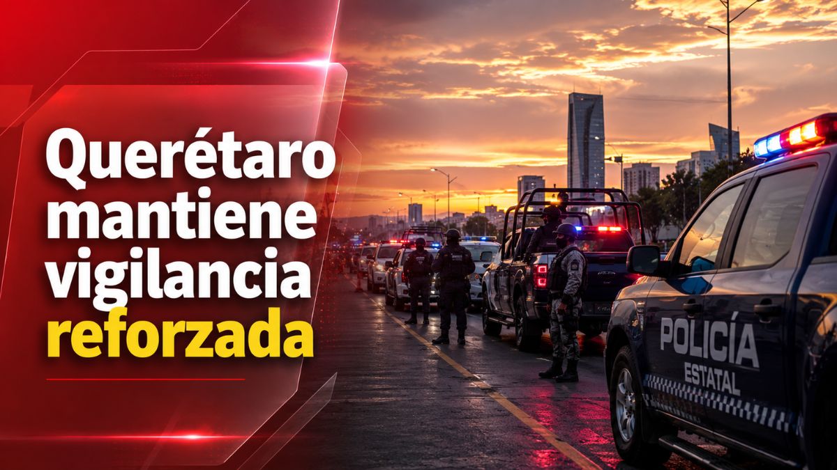 Querétaro mantiene vigilancia tras operativos federales