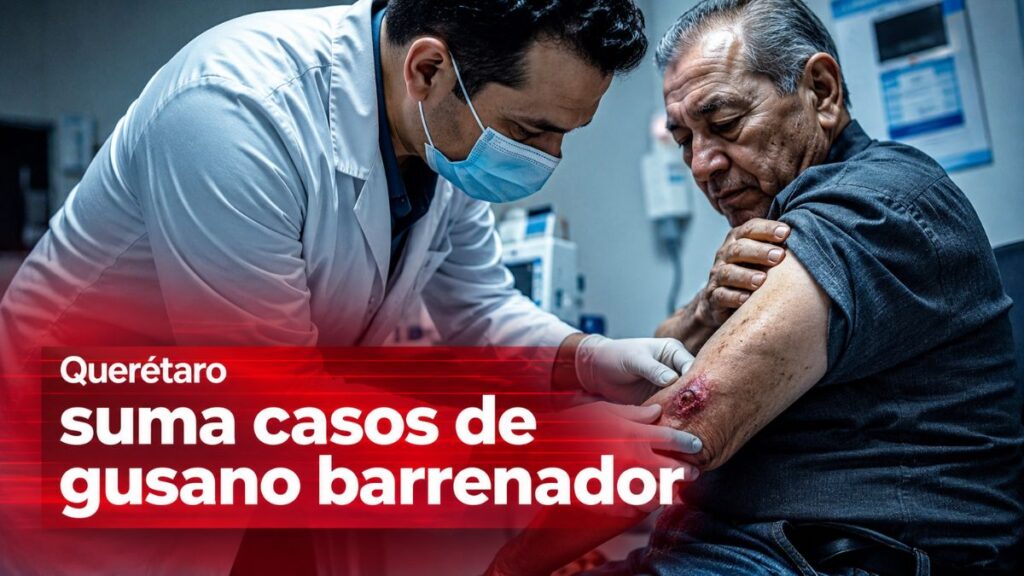Querétaro suma casos humanos de gusano barrenador