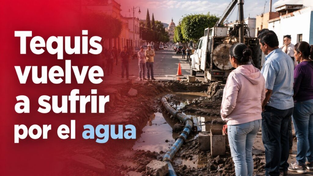 Tequisquiapan vuelve a dividir opiniones por el agua