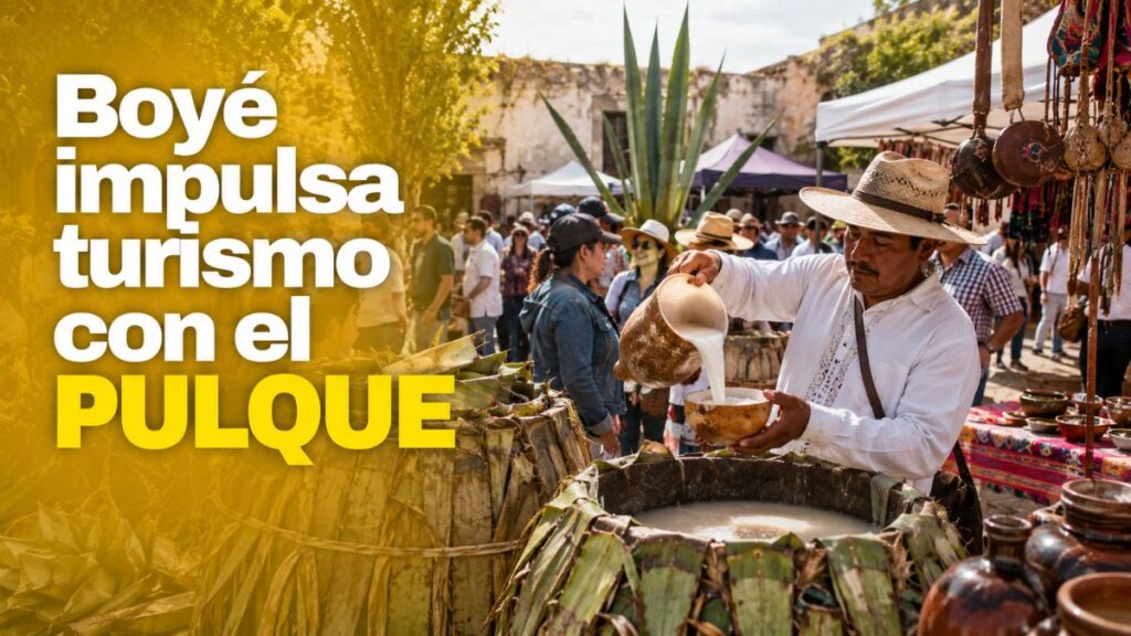 Boyé impulsa turismo con el pulque
