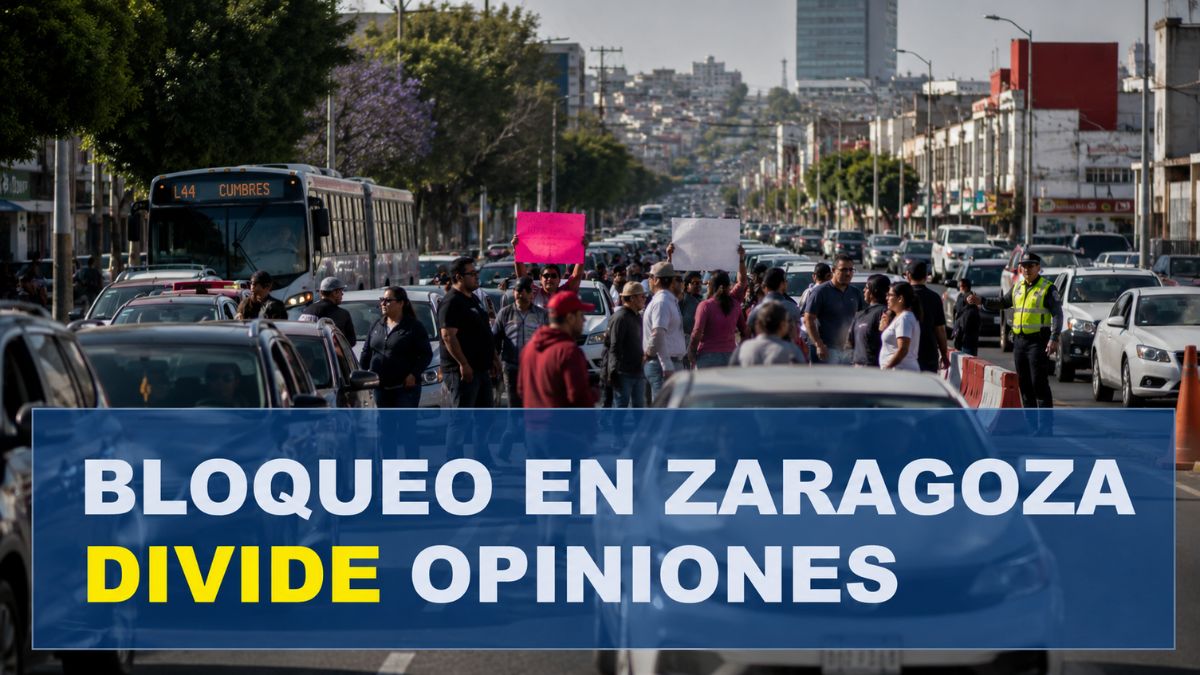Comerciantes toman Zaragoza y desatan caos vial en Querétaro