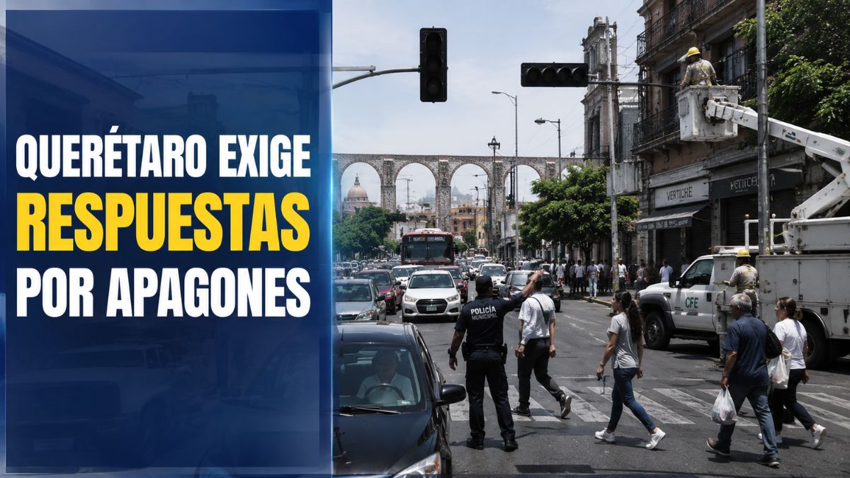 Diputado exige acciones urgentes de la CFE por apagones en Querétaro