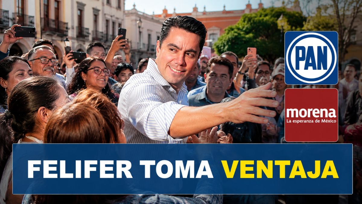 Felifer lidera rumbo a 2027 pero Morena no se baja de la pelea
