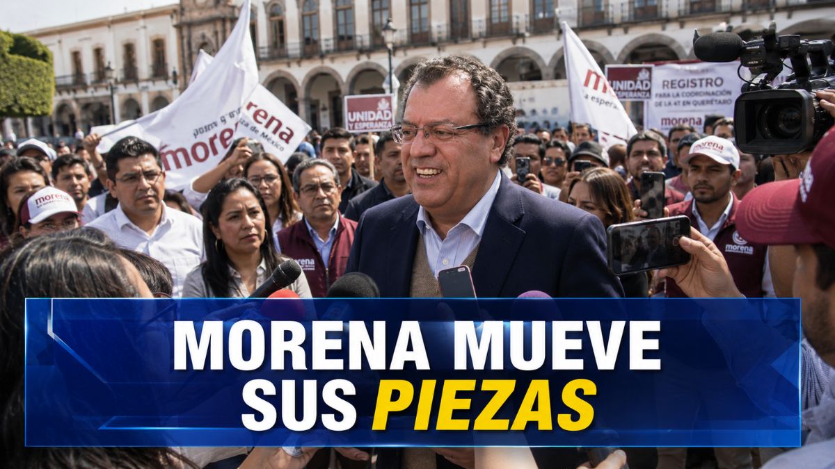Gilberto Herrera va por Morena en Querétaro rumbo a 2027
