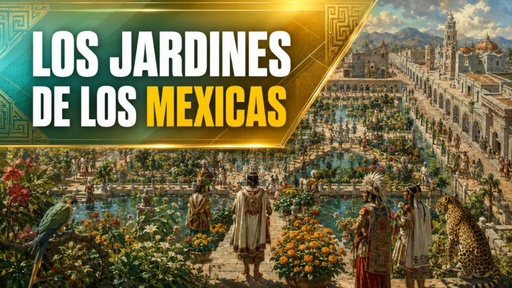 Los antiguos jardines mexicas