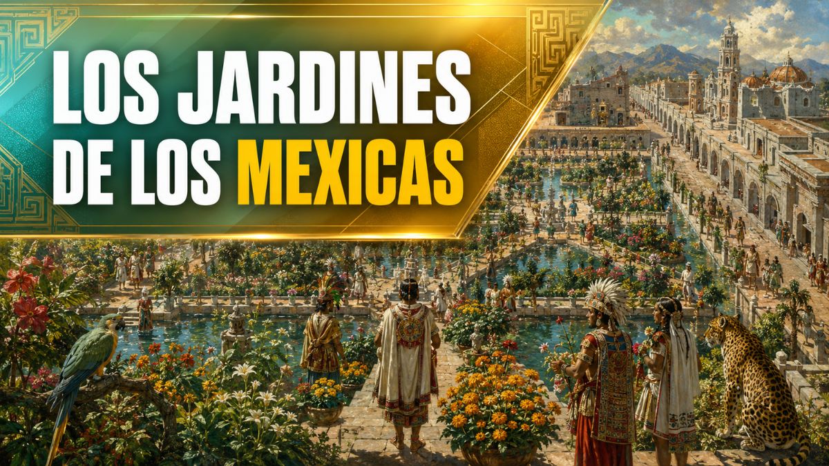 Los antiguos jardines mexicas