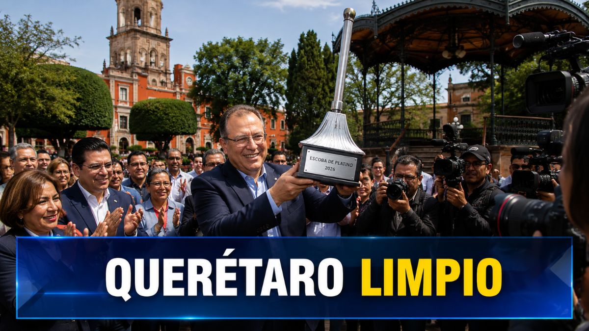 Querétaro recibe premio internacional por su limpieza
