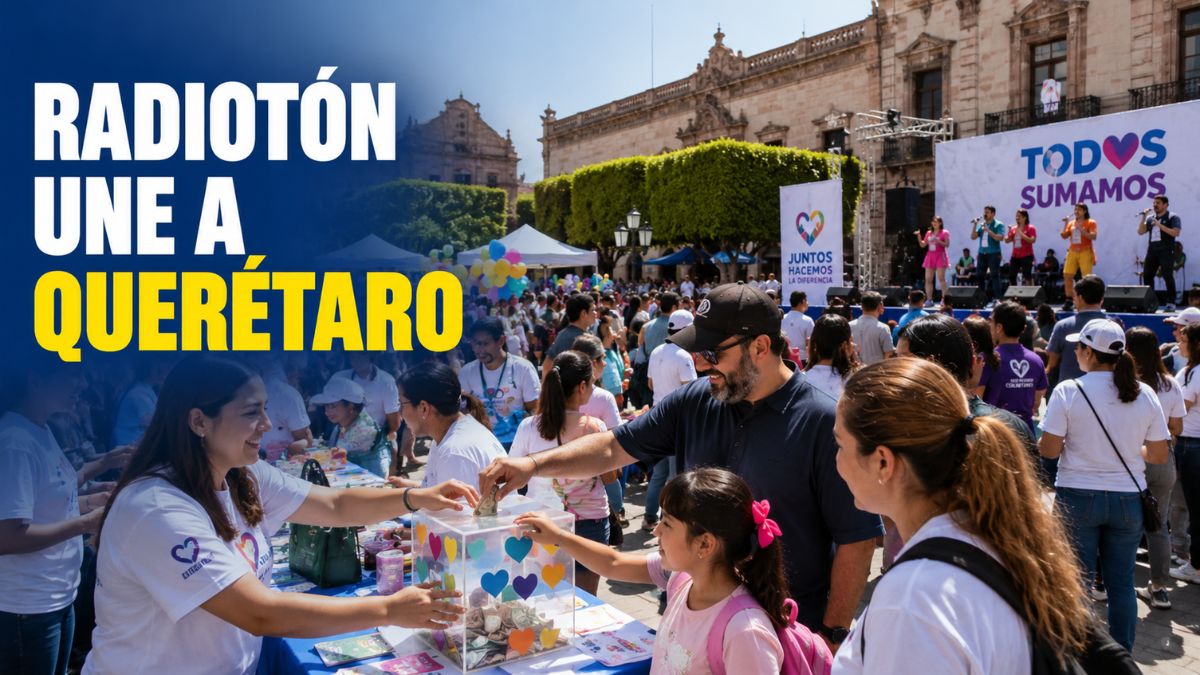 Radiotón apoya a niñas y niños con cáncer