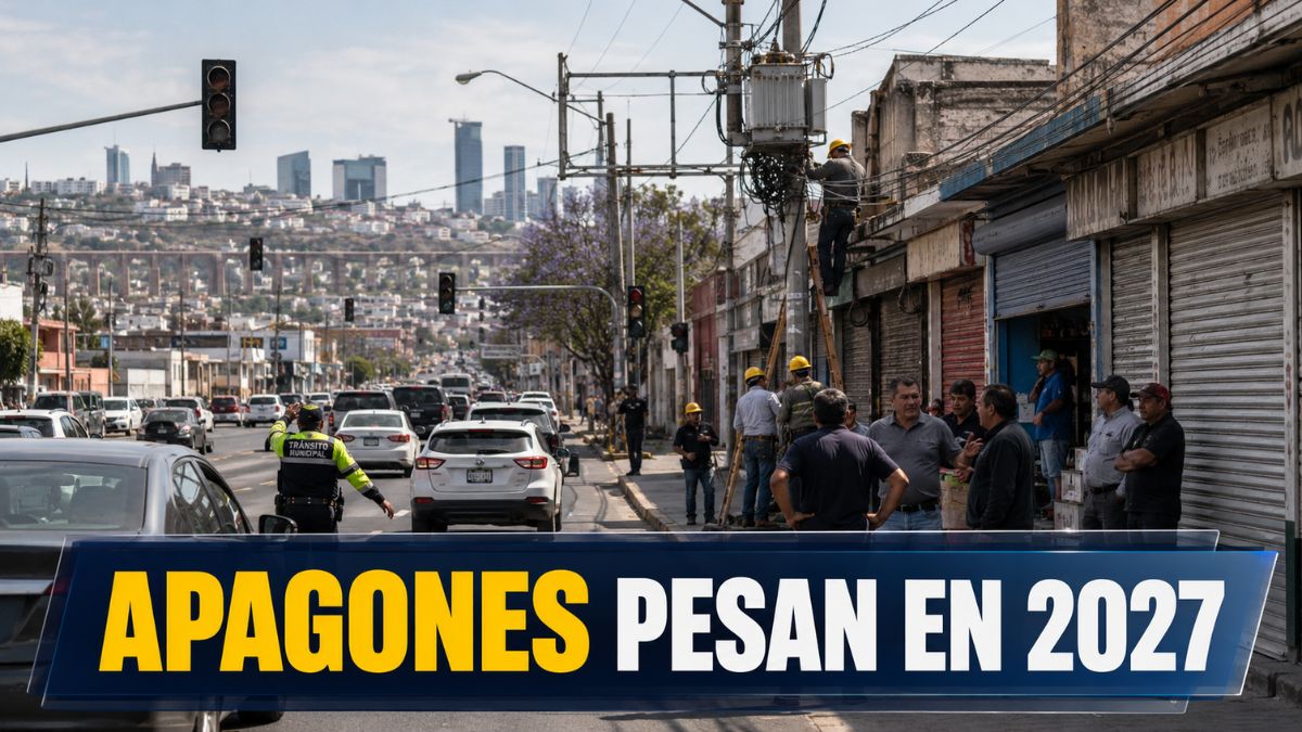 Apagones ya pesan rumbo a 2027 en Querétaro