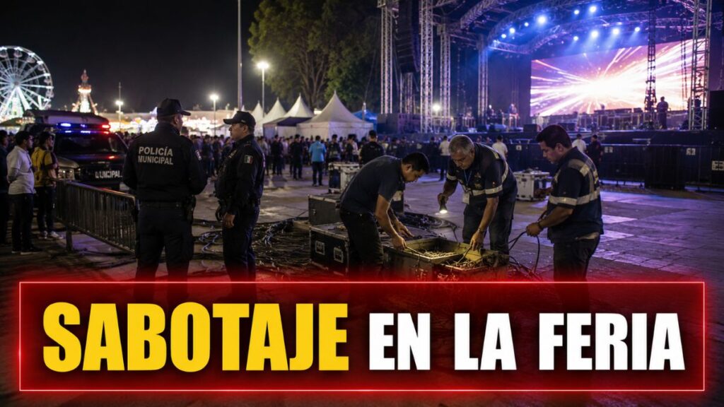 Cabrera denuncia sabotaje en Feria de San Juan