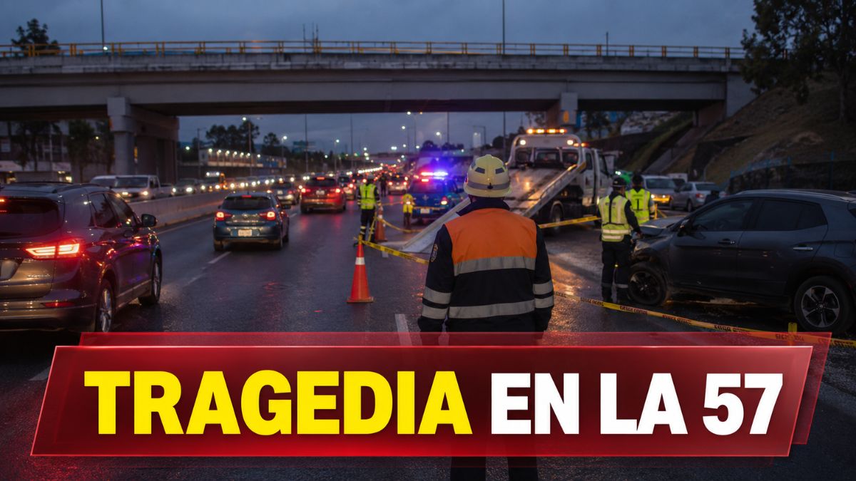 Choque en la México Querétaro deja dos sin vida
