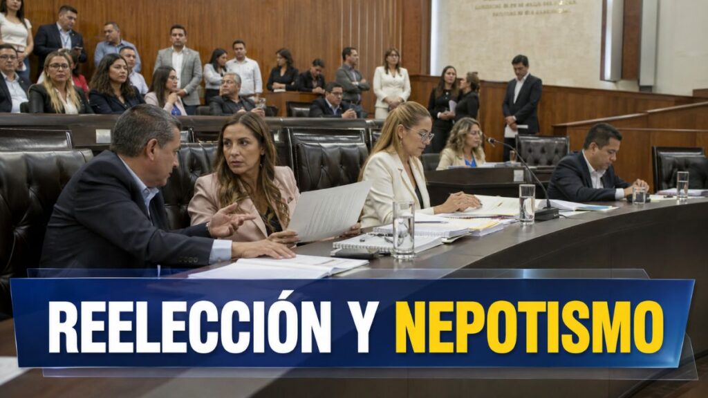 No reelección y nepotismo van a municipios